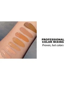 Fit Colors 高遮瑕力，1入組滋養液粉底管遮瑕滋養粉底，適用於黑眼圈 - 06 Tan - 查看 11