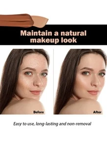 Fit Colors 高遮瑕力，1入組滋養液粉底管遮瑕滋養粉底，適用於黑眼圈 - 06 Tan - 查看 9