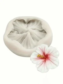 1pc Creative Petal Cake/candy Decoration Mold - White - View 3