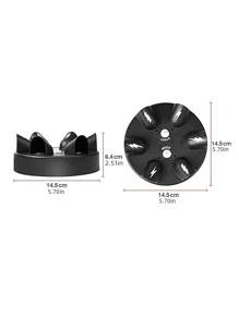 1 Pieza Juguete Eléctrico De Broma De Fiesta, Detector De Mentiras De Descarga Eléctrica, Juguete De Alivio De Estrés - Negro - Ver 8