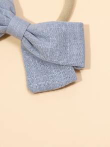 Set de 5 bandas de pelo con moño para bebé, estilo popular de comercio exterior (excluyendo tarjeta de papel), amor de San Valentín - Multicolor - Ver 3