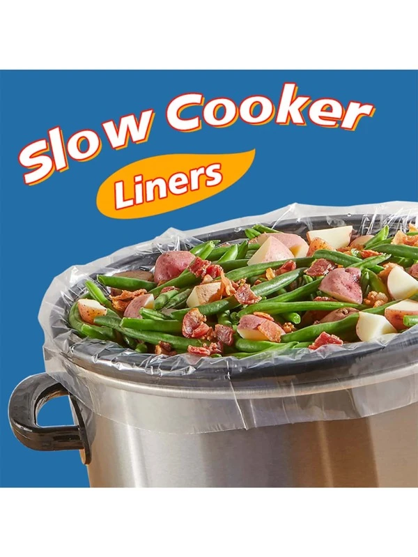 Slow Cooker Liners,10 Count Cooking Bags, BPA Free, Kitchen Disposable