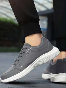 Men's Plus Size Lace-up Sport Running Shoes