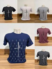 Men T-Shirts - Grey - View 2