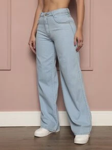 Women Pants - Màu xanh lam - Xem 3
