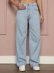 Women Pants - Màu xanh lam - Xem 2