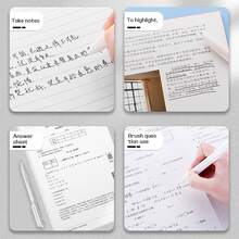 5pcs Neutral Pen/Exam Pen/Quick-Drying/Click Pen/Black Pen/ Highly Attractive Signing Pen/Writing Stationery - Blue - View 7