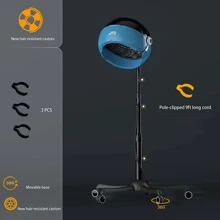 1875W Ionic Hooded Dryer Bonnet Sit Under Hair Dryer For Home And Salon Professional,Beauty Valentine'S Day Gift For Her - 藍色 - 查看 5