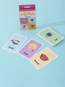 1 Set Of 36 Double-sided Animal Cards Teaching Aids For Picture Recognition Puzzle