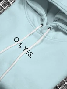 Men Sweatshirts - Màu xanh nhạt - Xem 2