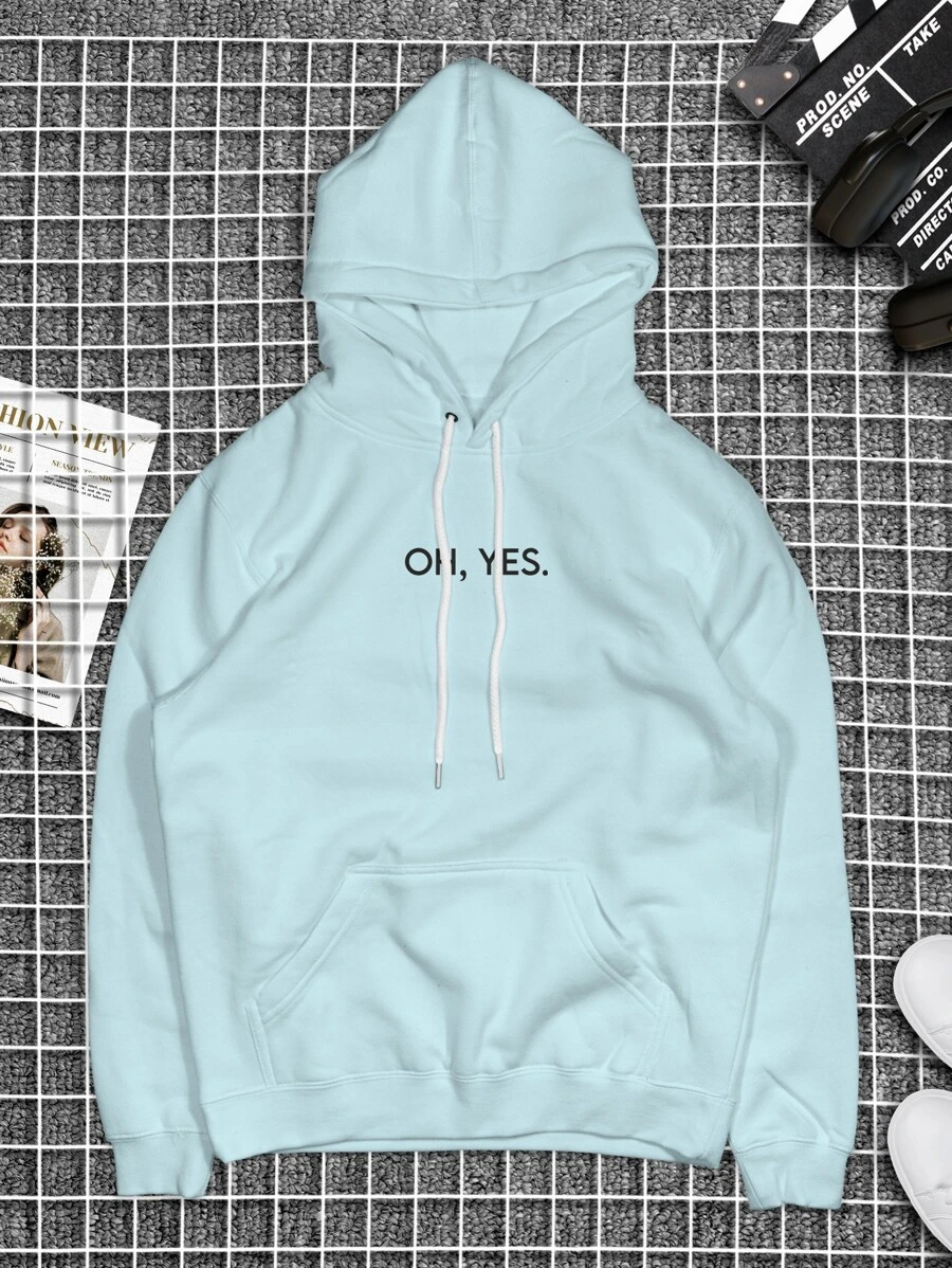 Men Sweatshirts - Màu xanh nhạt - Xem 1