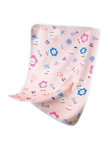 1 pieza multicapa impermeable & transpirable reutilizable Cambio de pañales Almohadilla , disponible en diferentes tamaños , doble faz diseño para Recién nacido Bebé , cuatro universal , Bebé Almohadilla para cama