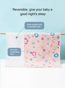 1 pieza multicapa impermeable & transpirable reutilizable Cambio de pañales Almohadilla , disponible en diferentes tamaños , doble faz diseño para Recién nacido Bebé , cuatro universal , Bebé Almohadilla para cama