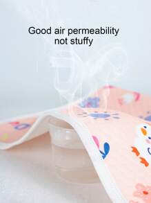 1 pieza multicapa impermeable & transpirable reutilizable Cambio de pañales Almohadilla , disponible en diferentes tamaños , doble faz diseño para Recién nacido Bebé , cuatro universal , Bebé Almohadilla para cama