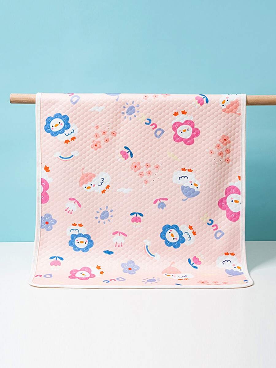 1 pieza multicapa impermeable & transpirable reutilizable Cambio de pañales Almohadilla , disponible en diferentes tamaños , doble faz diseño para Recién nacido Bebé , cuatro universal , Bebé Almohadilla para cama