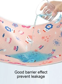 1 pieza multicapa impermeable & transpirable reutilizable Cambio de pañales Almohadilla , disponible en diferentes tamaños , doble faz diseño para Recién nacido Bebé , cuatro universal , Bebé Almohadilla para cama