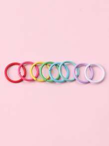 150入組彩色搪瓷閉合跳環,diy金屬鏈接器,用於製作手鍊,項鍊,鑰匙扣等 - 彩色 - 查看 3