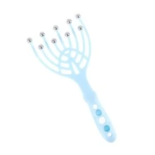 1只頭皮按摩器,手持式spa頭部按摩器,9爪按摩髮護,深度緩解壓力,辦公室家裡spa父母禮物 - 淺藍色 - 查看 4