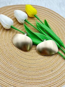 鞋飾扣飾金屬工藝女性高跟鞋五金配件,可拆卸,鞋金屬配件,鞋扣飾,鞋飾 - 金色 - 查看 4