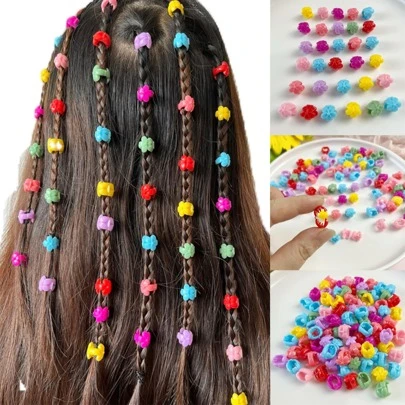 50 piezas Pinzas de cabello de niños con margarita en forma de