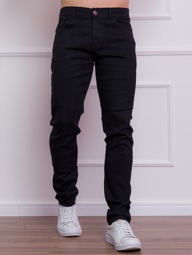 Calça Denim Preta com Bolso Masculino Skinny Direto da Fabrica Envio Imediato