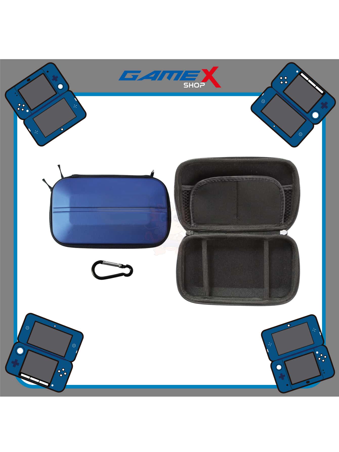 Estuche New 3DS - azul real - Ver 1