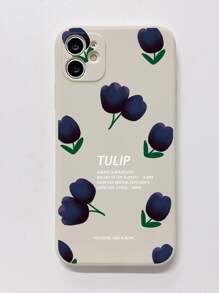 Telefoonhoesje met tulpenpatroon, internationale versie, niet de binnenlandse versie. - Veel kleurig - Bekijken 1