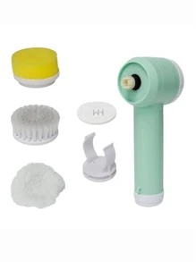 Cepillo Limpiador, 5 en 1. - Verde - Ver 3