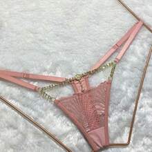 Women Thongs - Màu hồng gỉ - Xem 4