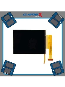 Pantalla Inferior New 3DS - Gris Claro - Ver 1