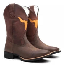 Women Fashion Boots - 鏽棕色 - 查看 3