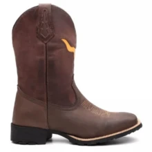 Women Fashion Boots - 鏽棕色 - 查看 2