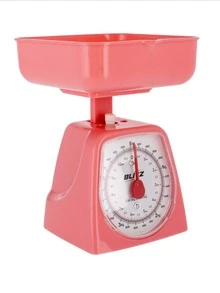 Bascula 5 Kilos con charola para Cocina tienda pastelería - Rosa coral - Ver 3