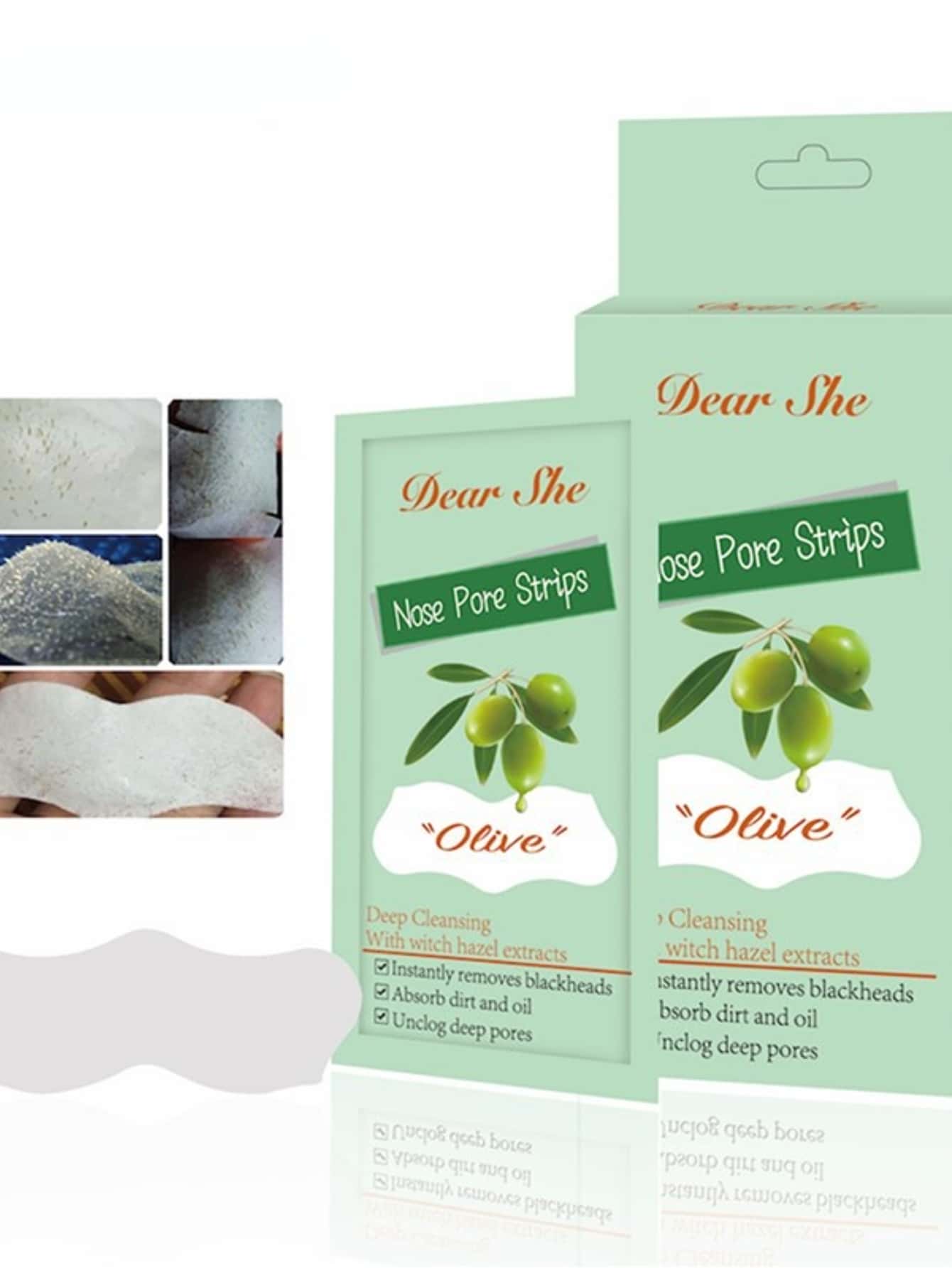 Pack 10 Mask Patches For Nose OLIVE - Multicolor - View 1