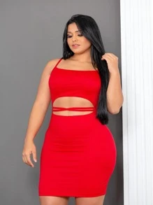 Women Dresses - 紅色 - 查看 2