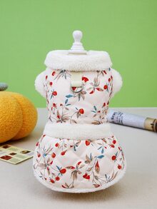 Hoa Mô hình Đáng yêu Thú cưng Váy - Hồng - Xem 2