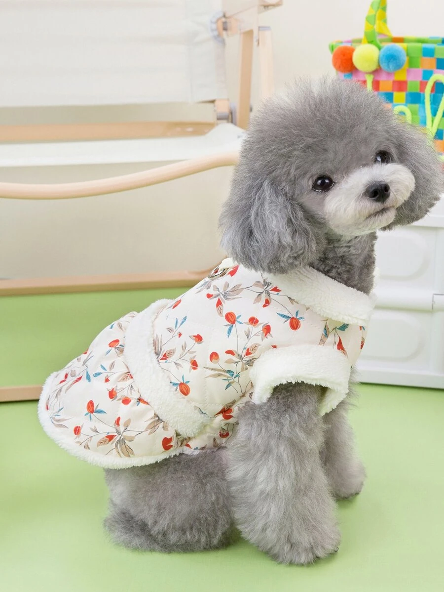 Hoa Mô hình Đáng yêu Thú cưng Váy - Hồng - Xem 1