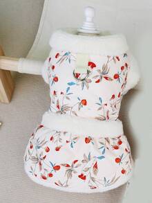 Hoa Mô hình Đáng yêu Thú cưng Váy - Hồng - Xem 7