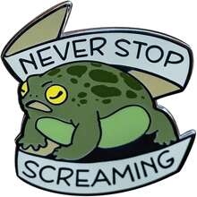 搞笑卡通琺瑯別針-青蛙設計,金屬琺瑯西裝領胸章適用於後背包,服裝,包,夾克,帽-時尚首飾類禮品