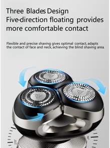 Msn/Missen M3 Smart Electric Shaver For Men, Rechargeable Razor, Youpin Ecosystem Product - Black - View 9