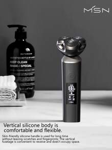 Msn/Missen M3 Smart Electric Shaver For Men, Rechargeable Razor, Youpin Ecosystem Product - Black - View 3
