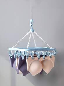 1入組塑膠晾衣架 - 藍色 - 查看 11