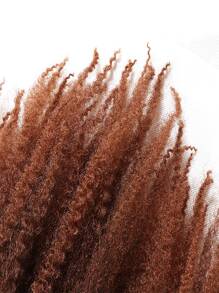 1包18英寸marley Twist編織頭髮,marley髮鉤織辮製,長纖維合成頭髮用於編織和延長髮絲