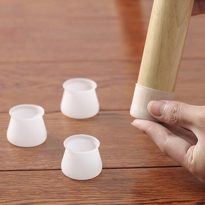 20pcs Chair Leg Cap, Anti-slip Furniture Feet Floor Protector Silicone Pad