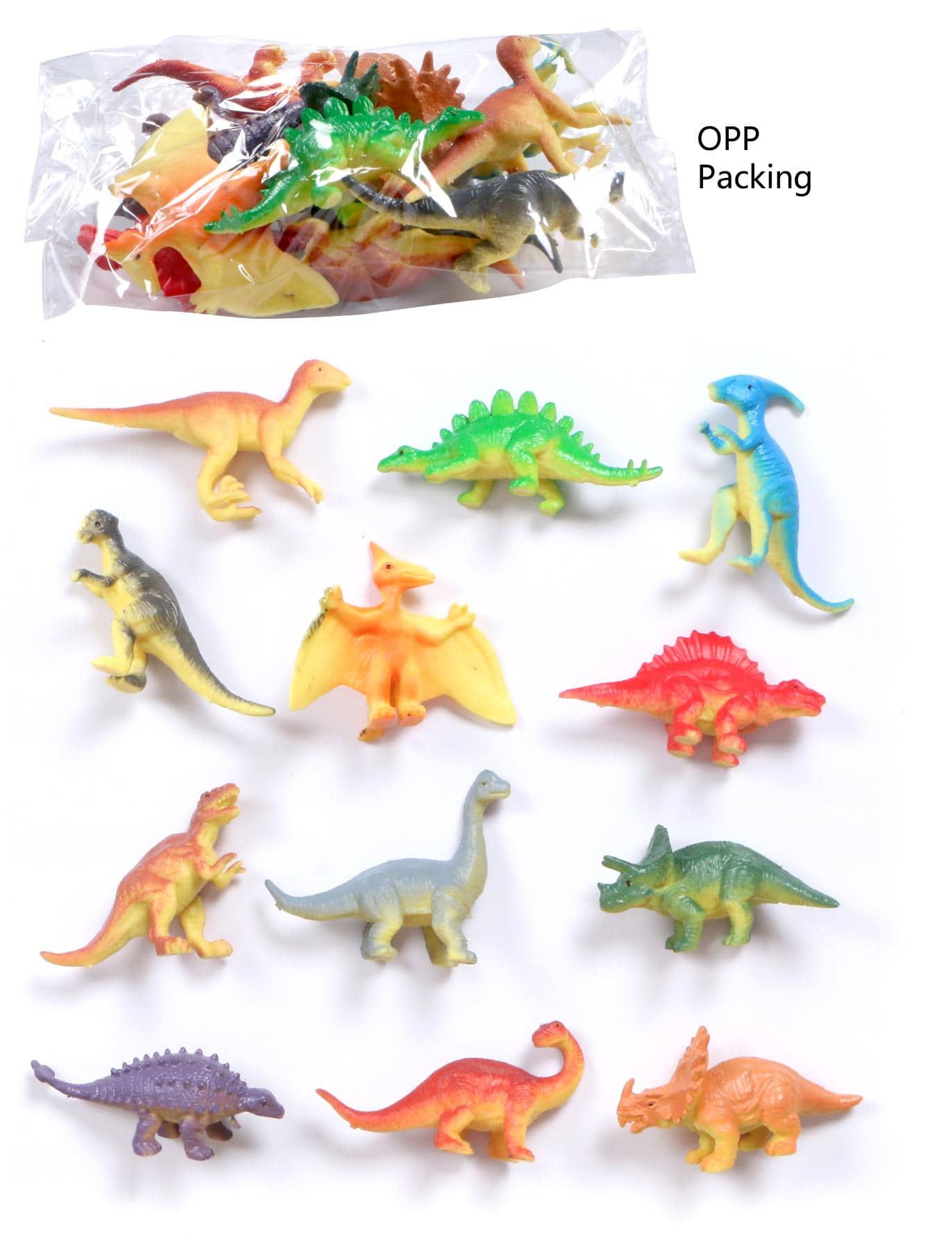 Joyfy 50 Pcs Mini Resin Dinosaur Figures Sensory Bin Toys For Dino Cupcake Toppers Party Favors Garden Micro Landscape Aquarium Home Decoration
