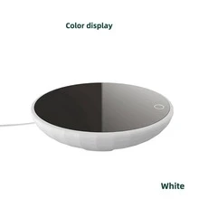 1 Miếng 18W Trắng Cắm vào Bảng Gốm sứ Làm nóng Cúp Ấm áp hơn Với Tự động Công tắc Và Nhiệt độ không đổi Chức năng , Thích hợp Đối với Nhiều loại Đáy phẳng Cốc - trắng - Xem 10