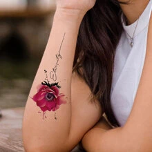 Tatuajes Temporales - Rojo - Ver 1