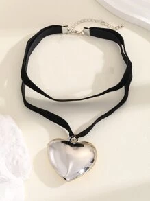 愛心掛飾頸鏈