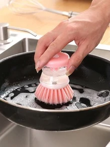 1入組多功能自動添加液體煮壺刷清洗刷,家用百貨公司廚房煮壺刷 - 藍色 - 查看 6