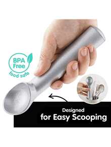 1入組不粘冰淇淋勺,帶球和鏟切片機